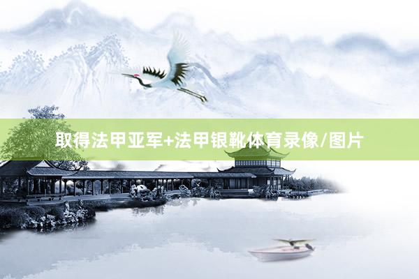 取得法甲亚军+法甲银靴体育录像/图片