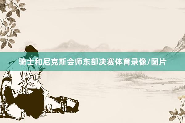 骑士和尼克斯会师东部决赛体育录像/图片